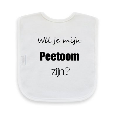 Slabber Wil je mijn peetoom zijn? Slabber Wil je mijn peetoom zijn?