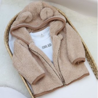 Teddyjas met oortjes 6-12 maanden