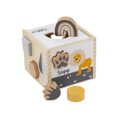 Tryco - Wooden Footprint Shape Sorter met naam baby Tryco - Wooden Footprint Shape Sorter met naam baby