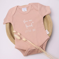 Brievenbuscadeau You are Loved Little one Old pink  gepersonaliseerd