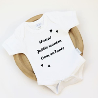 Romper Hoera jullie worden Tante en Oom 