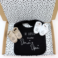 Cadeausetje Oma of Opa Black