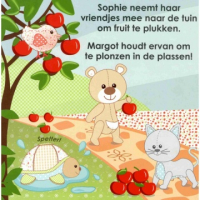 Sophie de Giraf voelboekje Sophie en haar vriendjes