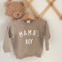 Sweater Wit/sand Mama's Boy