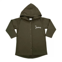 Hoodies Stoer vest leger groen gepersonaliseerd