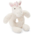 Jellycat Bashful Unicorn rammelaar